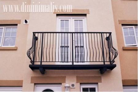 balkon rumah minimalis