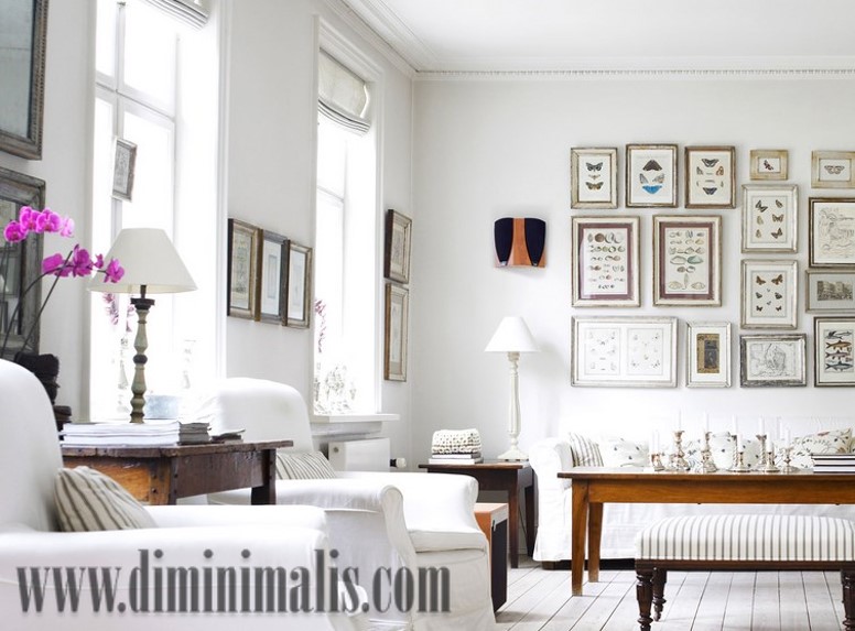 interior rumah putih, interior rumah serba putih, desain interior rumah putih, desain interior rumah nuansa putih