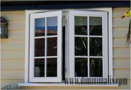 Jendela rumah minimalis