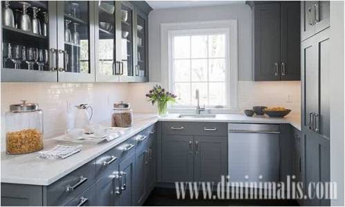 warna dapur minimalis