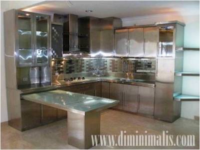 warna dapur minimalis