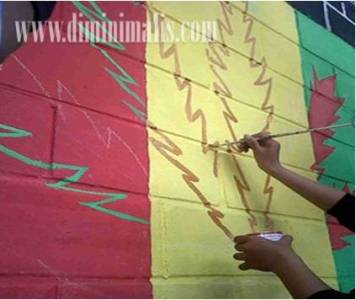 mempercantik dinding rumah