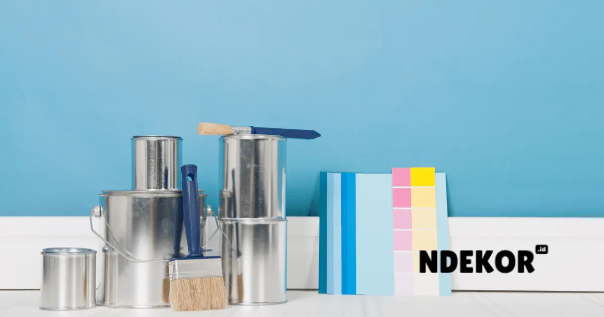 warna cat tembok untuk interior dapur