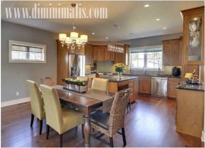 Ruang makan minimalis