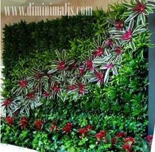 desain taman vertikal, desain taman vertikal minimalis, cara membuat taman vertikal sederhana, taman vertikal paralon