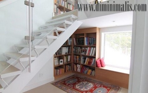  perpustakaan pribadi minimalis, perpustakaan minimalis, perpustakaan pribadi di rumah, 