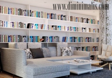 4 Tips Mendesain Perpustakaan Minimalis di Rumah Sendiri