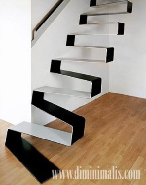 model tangga melayang, Mempercantik interior rumah dengan tangga