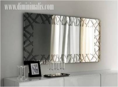 cermin dinding minimalis