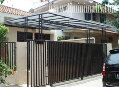 Perbedaan pergola dengan kanopi, desain gerbang minimalis, desain pintu gerbang minimalis, desain gerbang pagar minimalis, model pintu gerbang minimalis