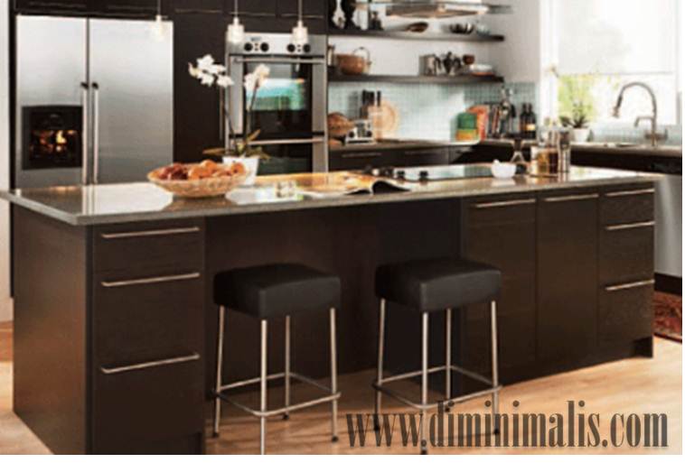 meja ala bar, meja makan ala bar, meja dapur ala bar, mini bar cantik, minibar rumah minimalis, contoh mini bar rumah minimalis