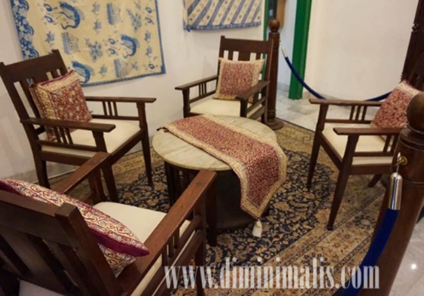 batik dalam interior, aplikasi batik dalam interior, dekorasi menggunakan kain batik