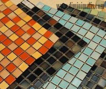 manfaat keramik mozaik, cara memasang keramik mozaik, harga keramik mozaik