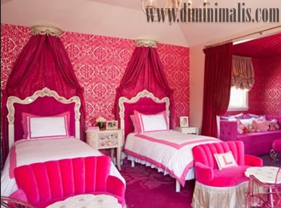 kamar anak kembar, desain kamar anak kembar, desain kamar anak kembar minimalis