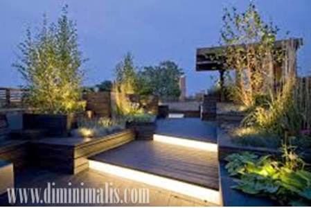 Taman Atap Rumah, Taman Atap Rumah minimalis, taman atap rof garden