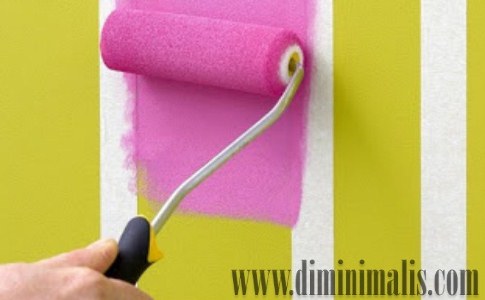 mengganti cat lama, cara mengganti cat lama, mengganti warna cat tembok