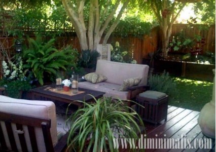 memperindah taman bergaya tropis, memperindah taman bergaya tropis di Indoensia, taman tropis gaya bali