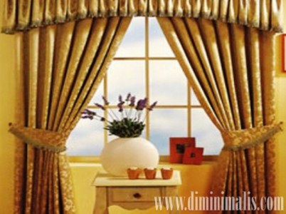 Tips memilih gorden, Tips memilih gorden rumah minimalis, warna gorden yang bagus