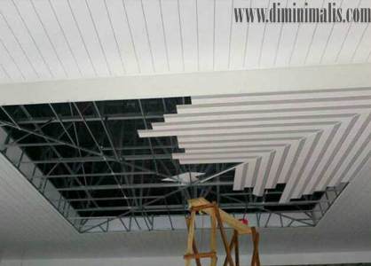 Kekurangan Plafon berbahan PVC, pengertian plafon pvc, gambar plafon pvc