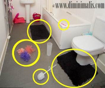 jangan taruh benda-benda ini di kamar mandi, benda yang dilarang diletakkan di kamar mandi, benda yang tidak boleh ada di kamar mandi