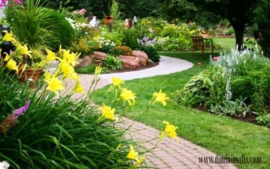 landscape taman rumah minimalis nonformal - ndekor.id