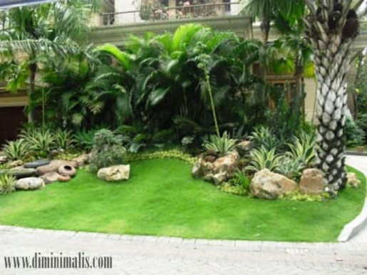 landscape taman rumah minimalis