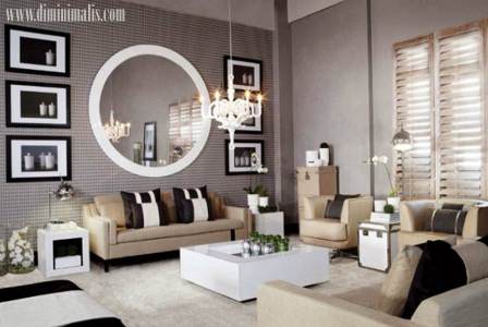 Memperindah interior dengan cermin, cermin klasik, cermin untuk interior