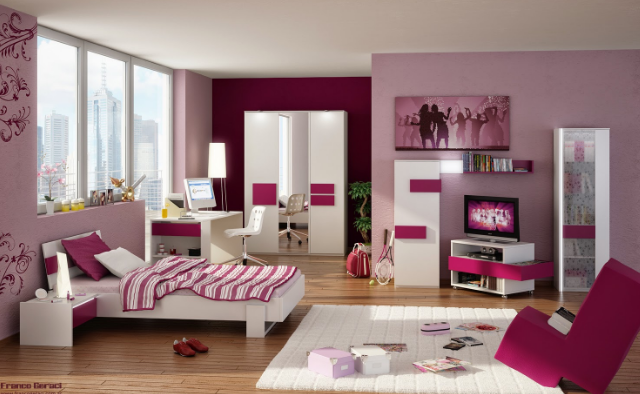 Contoh Desain Kamar Tidur Anak Perempuan ukuran 3x3