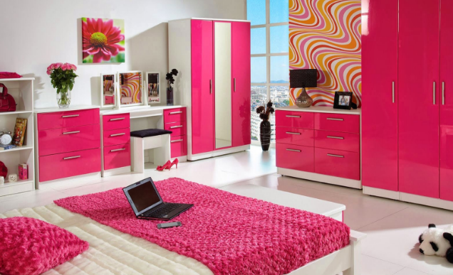 Contoh Desain Kamar Tidur Anak Perempuan ukuran 3x3