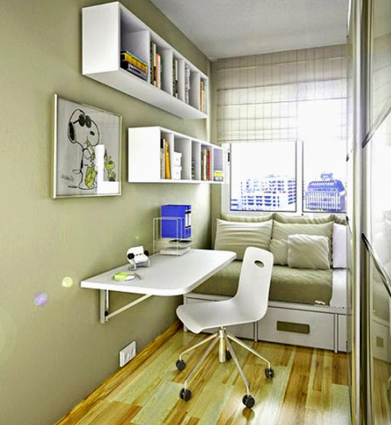 Penataan Kamar Tidur Ukuran 3×3