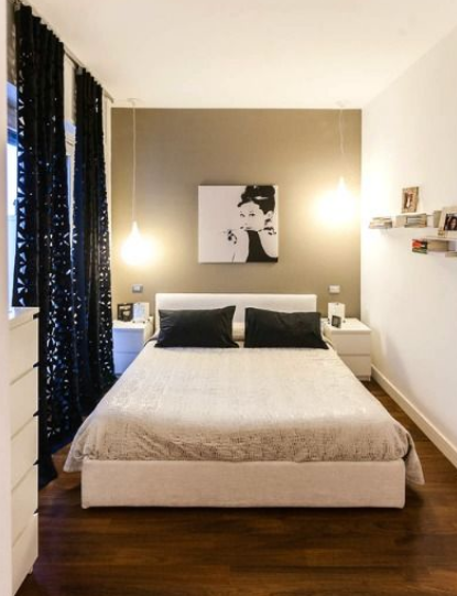 Desain Kamar 3×3 untuk Suami Istri