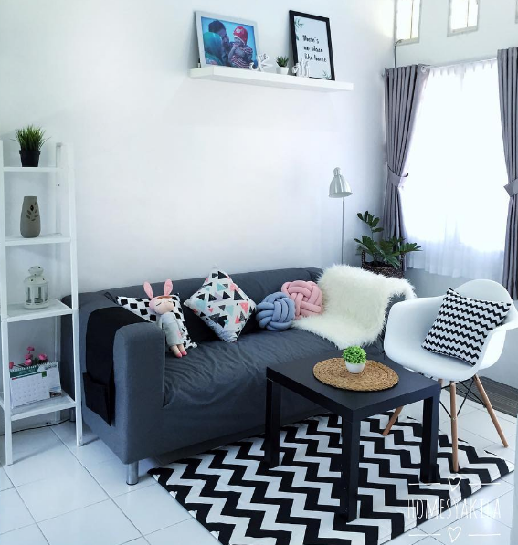 desain ruang tamu ukuran 2x