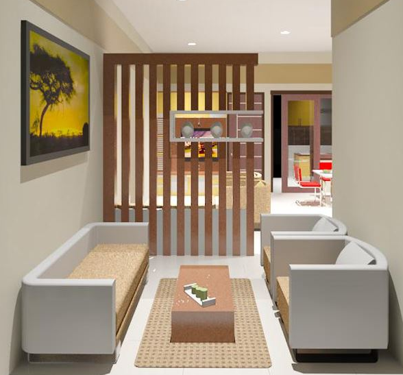 desain interior rumah type 36