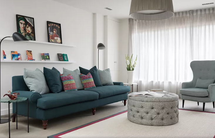 Contoh Desain Interior ruang keluarga