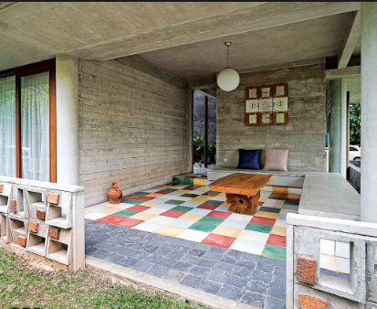 Mendesain Teras Rumah di Pedesaan 