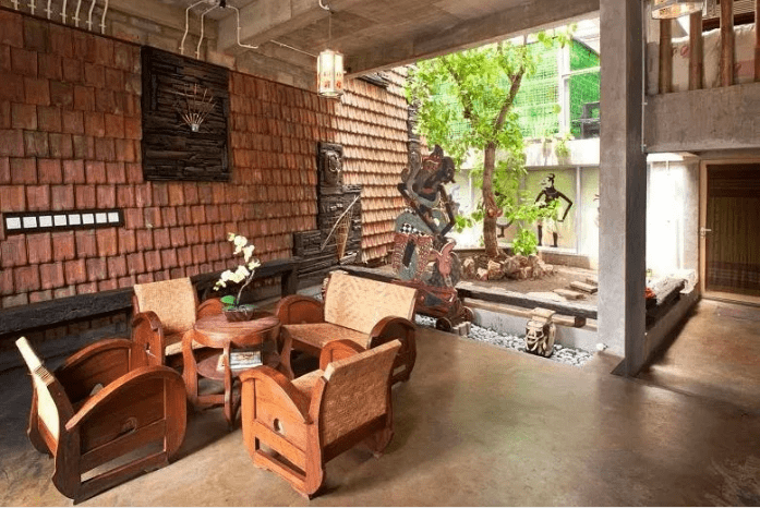 Mendesain Teras Rumah di Pedesaan 