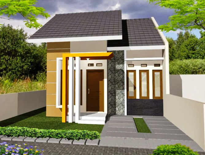 contoh cat rumah minimalis
