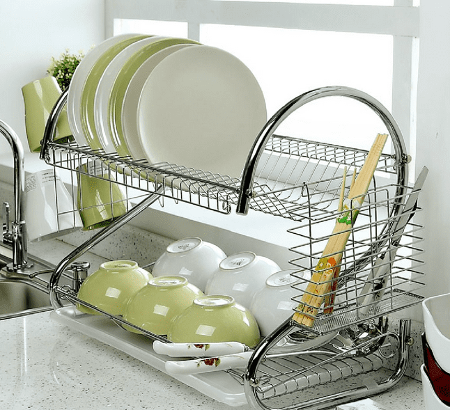 tips menata rak piring