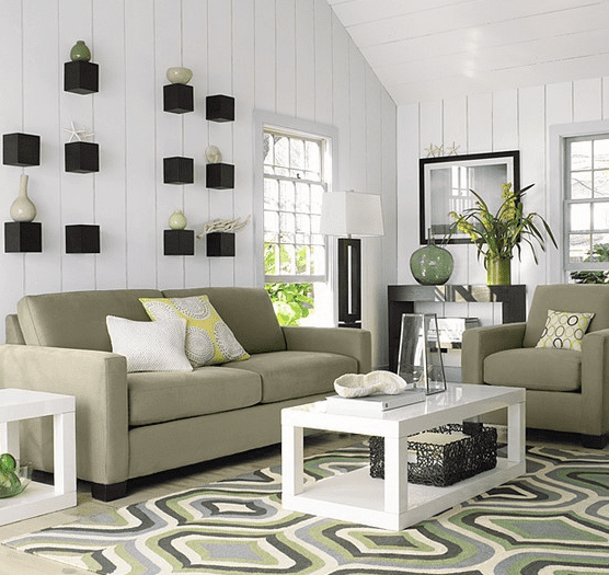 menata karpet ruang tamu