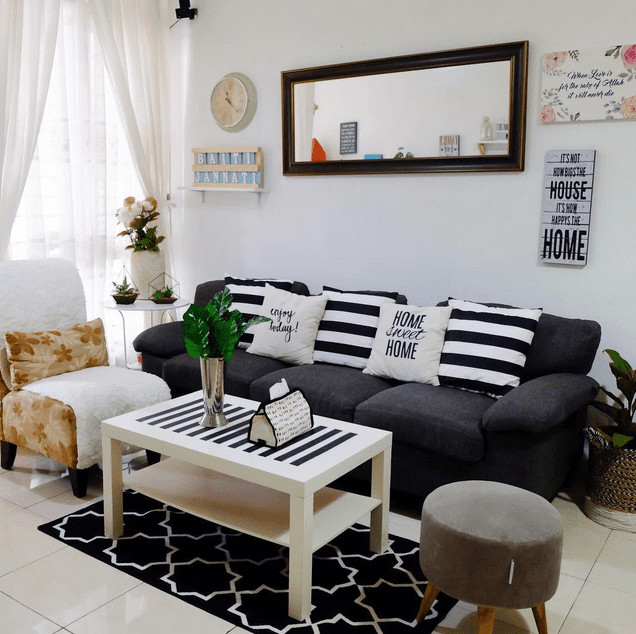 penataan karpet ruang tamu