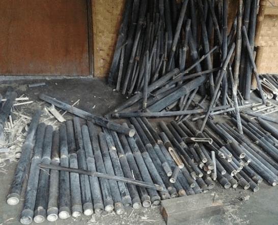 Vas Bunga dari Bambu wulung