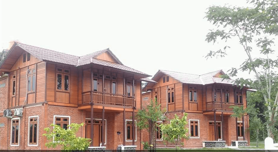 Desain Rumah Kayu Modern