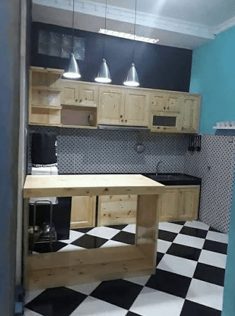 Meja Dapur Kayu