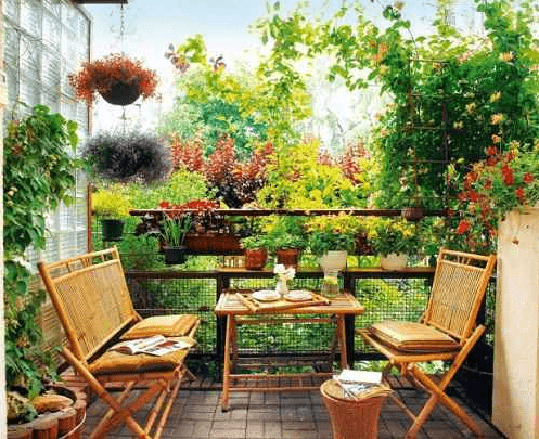 Desain Balkon Rumah Minimalis