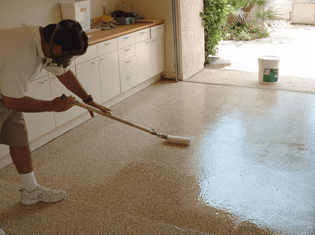 Cat Lantai Rumah Epoxy