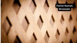 Partisi rumah minimalis