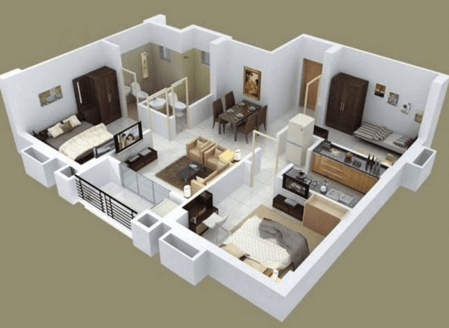 Sketsa Rumah Minimalis