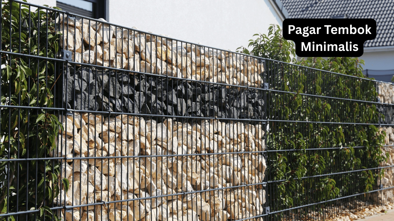 pagar tembok minimalis