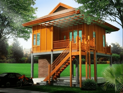 Rumah Panggung Minimalis