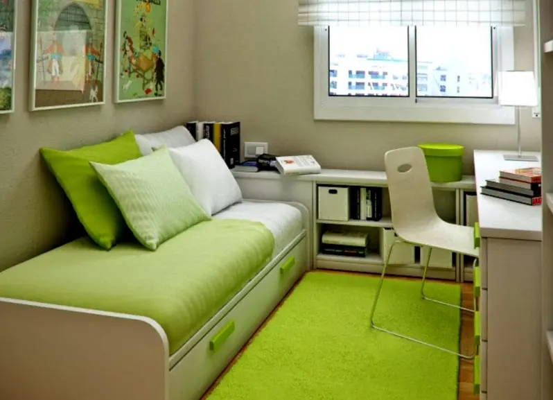 Desain Kamar Tidur Minimalis Ukuran 2×3